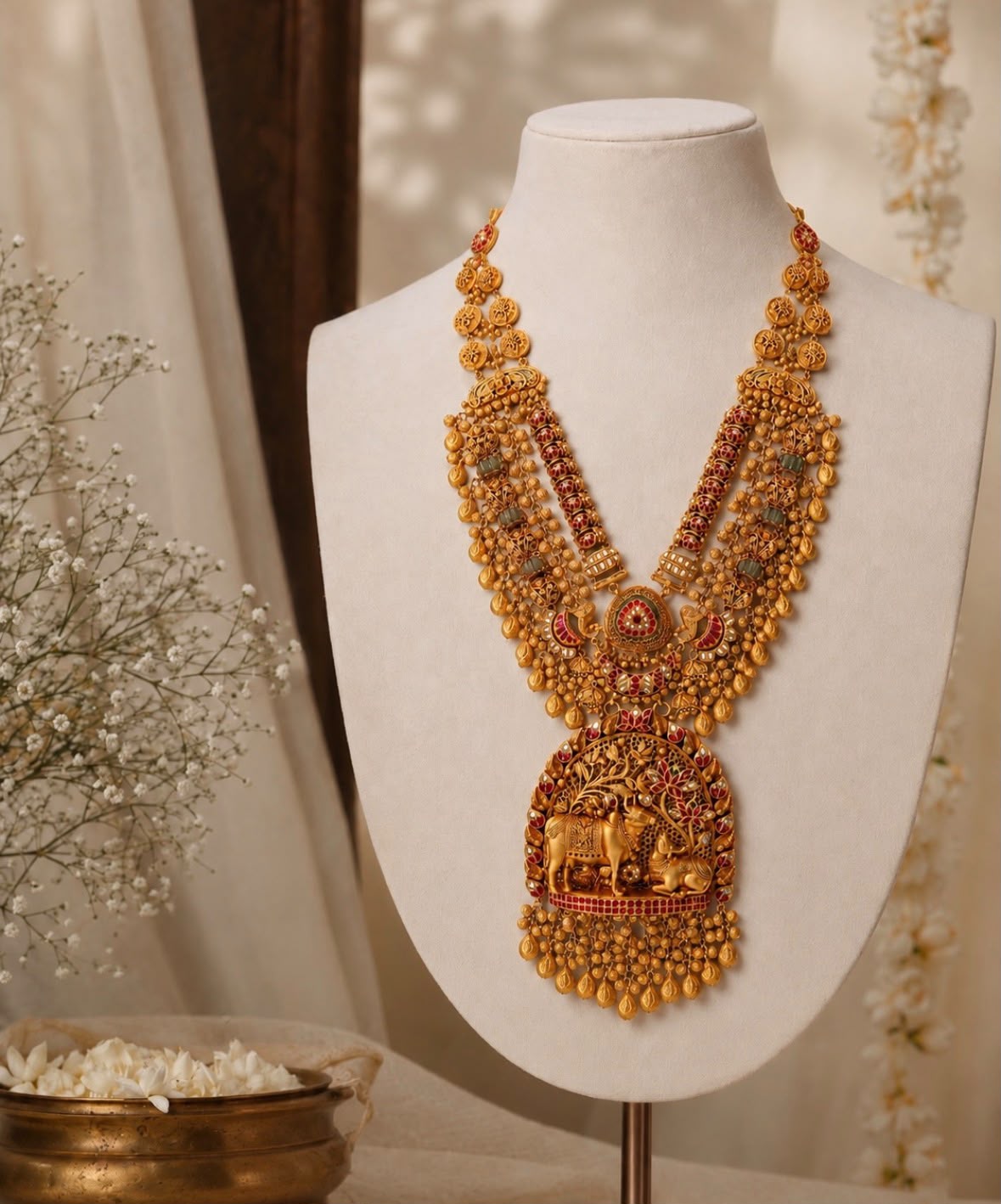 Royal Gold & Polki Necklaces