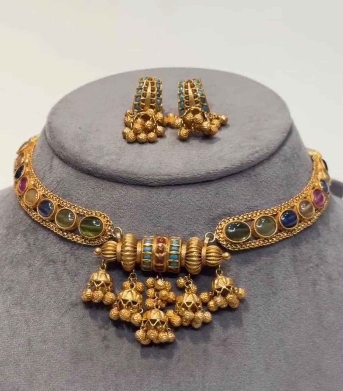 Jhumkas, Drops & Diamond Studs